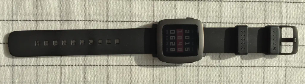 My Pebble Time Kickstarter Edition